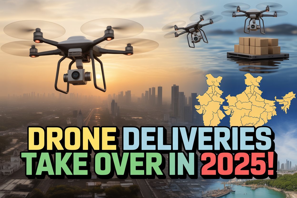 India’s Drone Delivery Revolution: 2025 Marks the Shift from Pilots to Core Logistics Infrastructure, Reaching Over 2 Million Deliveries