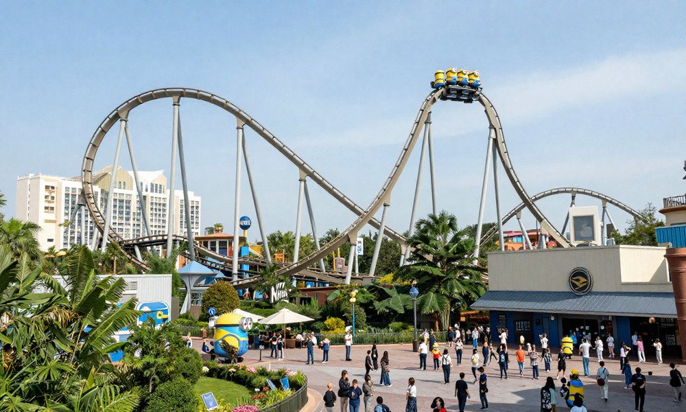 UK Set To Lead European Tourism As Universal Studios Resort In Bedford Brings Iconic Attractions Thrilling Rides And A Fifty Billion Pounds Economic Impact