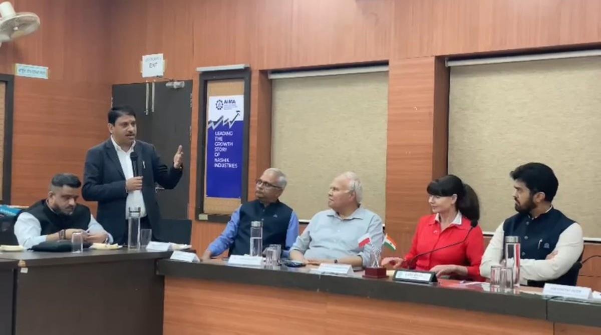 Shreekant Patil Outlines Vision for Nashik at MoU Meeting with PICC and AIMA