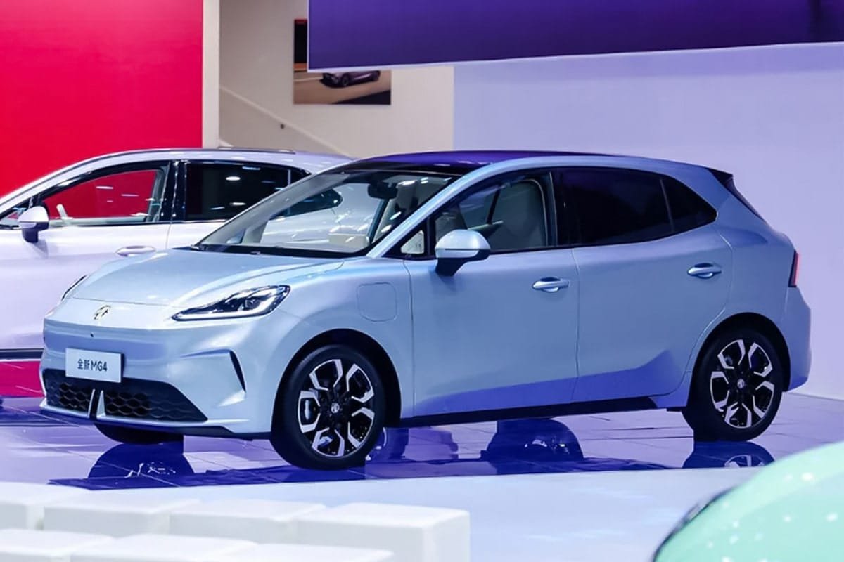Saic mg motor mg4 electric facelift min