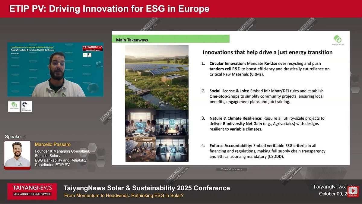 Sunzest Presents ESG Shift Toward Design, Transparency, and Verified Practice