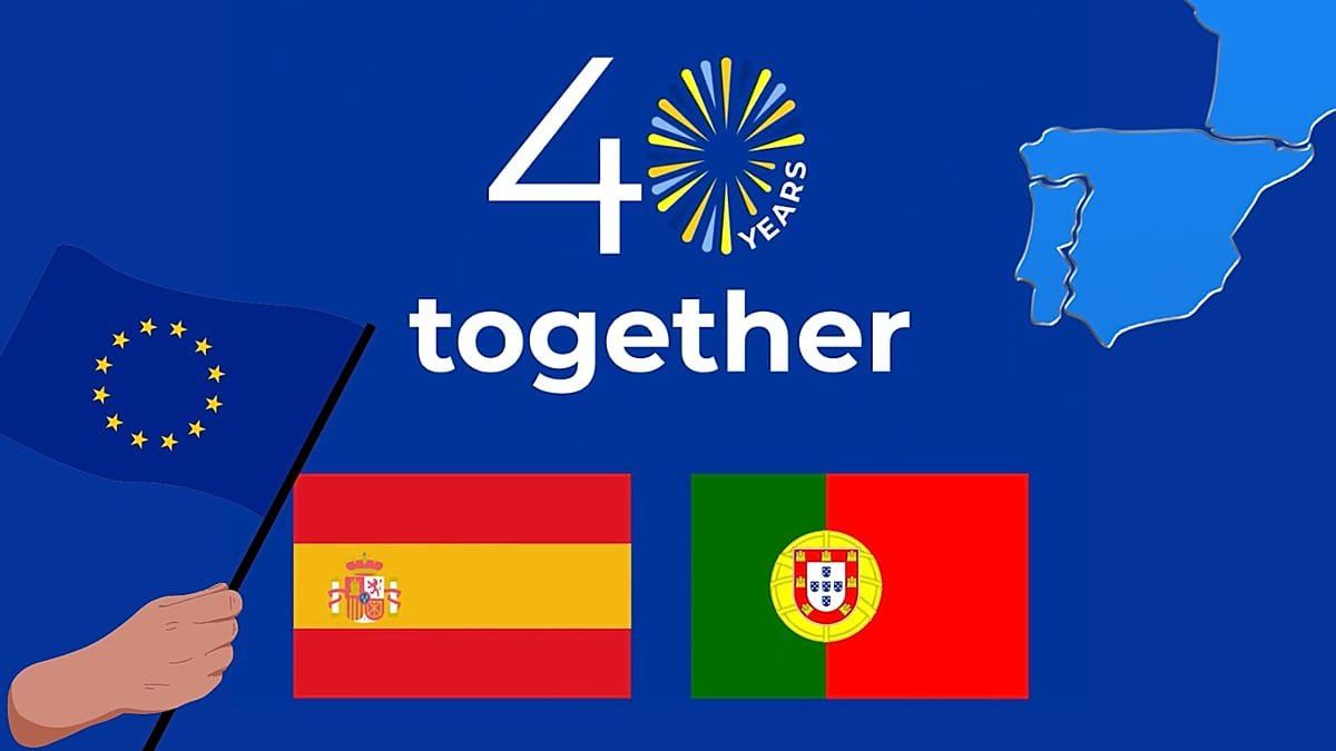 Four decades in the European Union: Spain and Portugal's journey since 1986