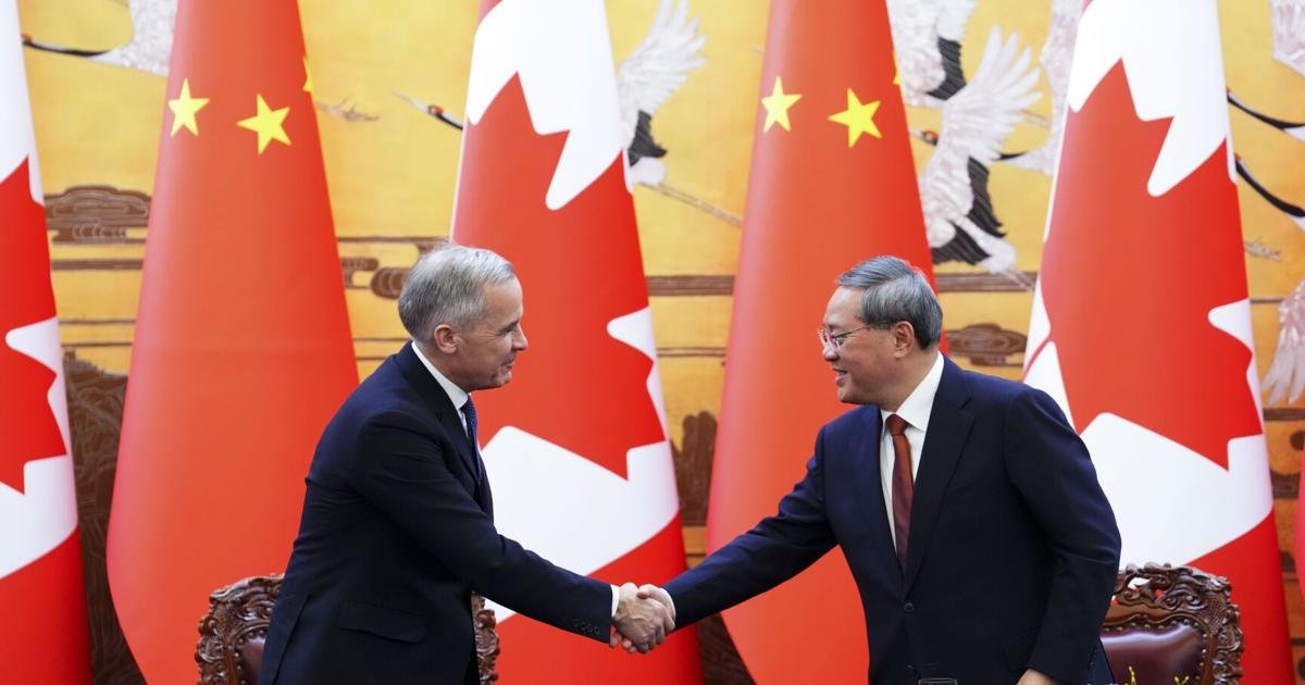 Carney kicks off China trip with series of deals