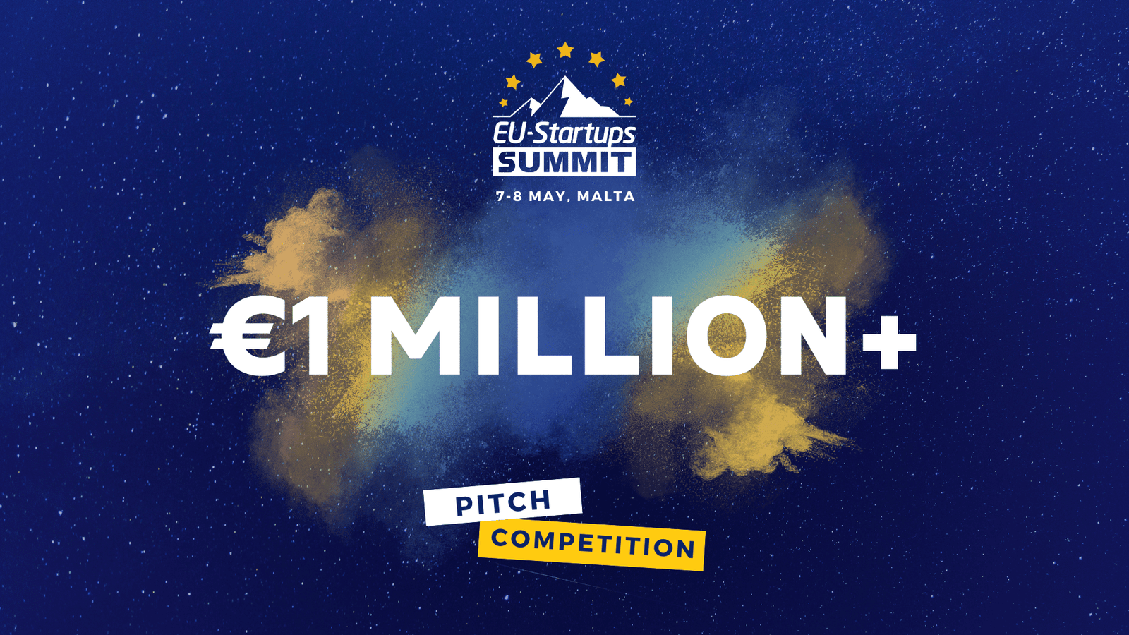 Update: The EU-Startups Pitch Competition prize package just hit €1 million!