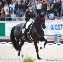 Isabell Werth on Wendy de Fontaine Wins Basel World Cup Freestyle