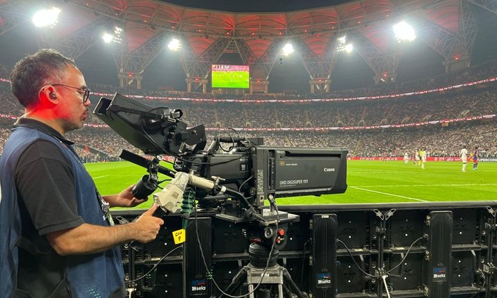 Inside the production of the Spanish Super Cup with Alamiya Media