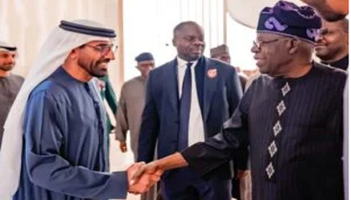 Tinubu arrives in Abu Dhabi for sustainability summit