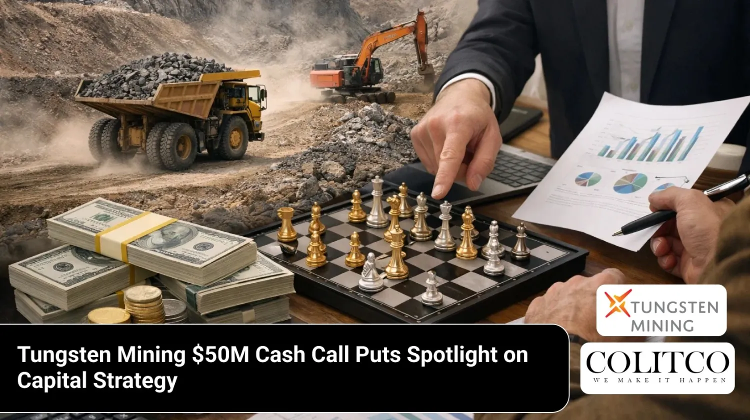 Tungsten Mining $50M Capital Raising Underway