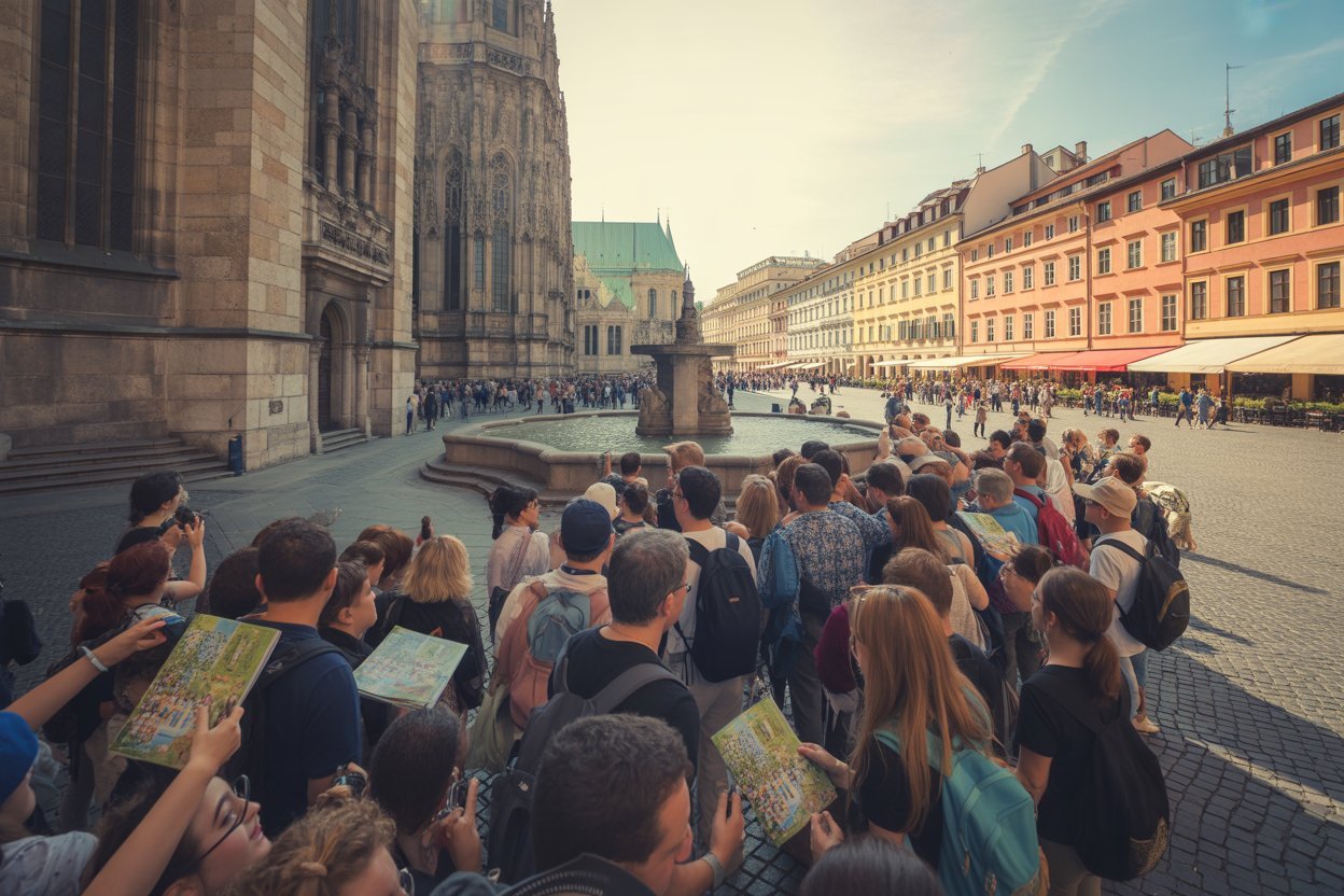 As global tourism surges in 2025 cities like barcelona,paris face backlash from locals. How is this reshaping neighborhoods&housing in europe.