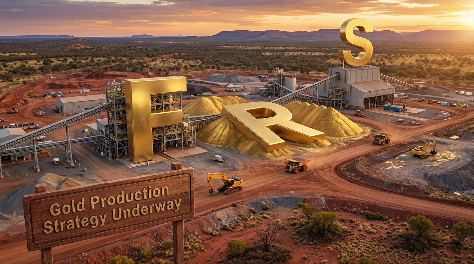 Forrestania Resources Ltd-FRS-Gold mining strategy with giant letters.