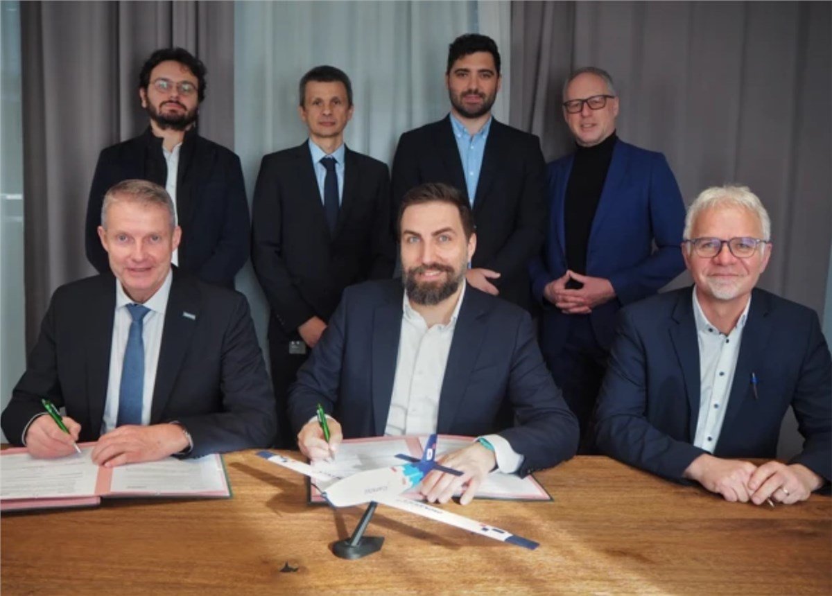 Hensoldt and Dronamics Announce a Joint Unmanned Airborne Pl