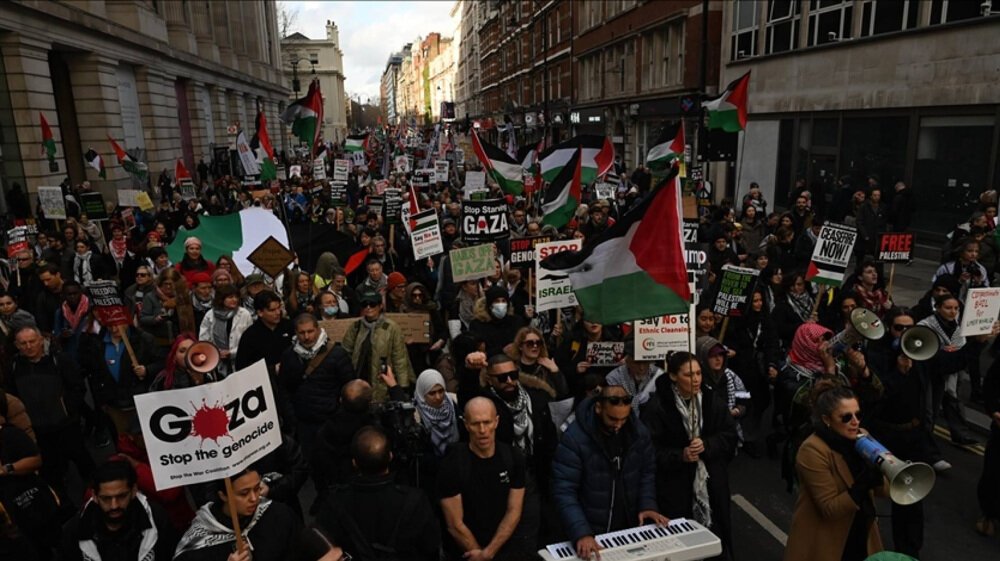 Thousands rally across Europe to support Palestine
