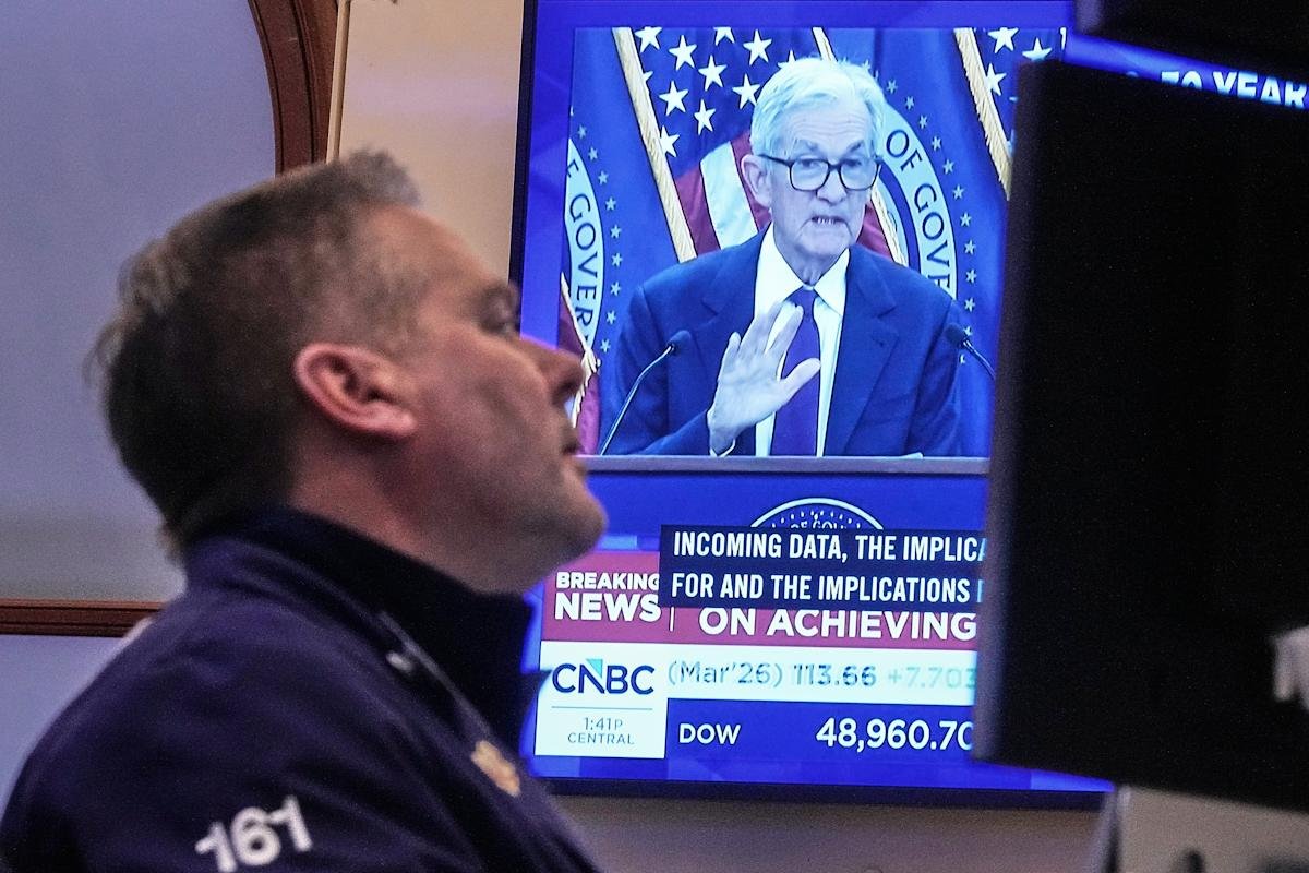 Dow, S&P 500, Nasdaq whipsaw higher as gold, bitcoin see big swings amid earnings flood