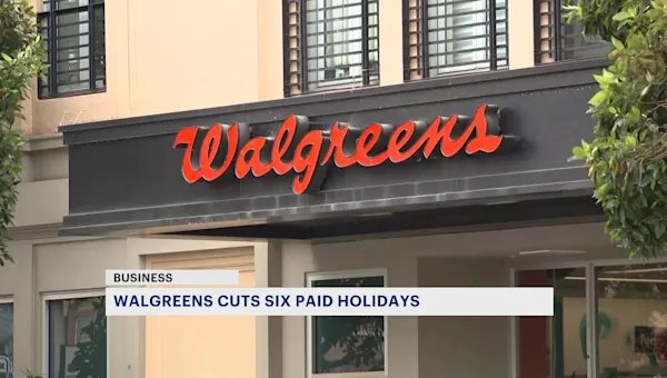 News 12 | Connecticut | Walgreens cuts paid holidays for staff as corporate layoffs, store closures loom