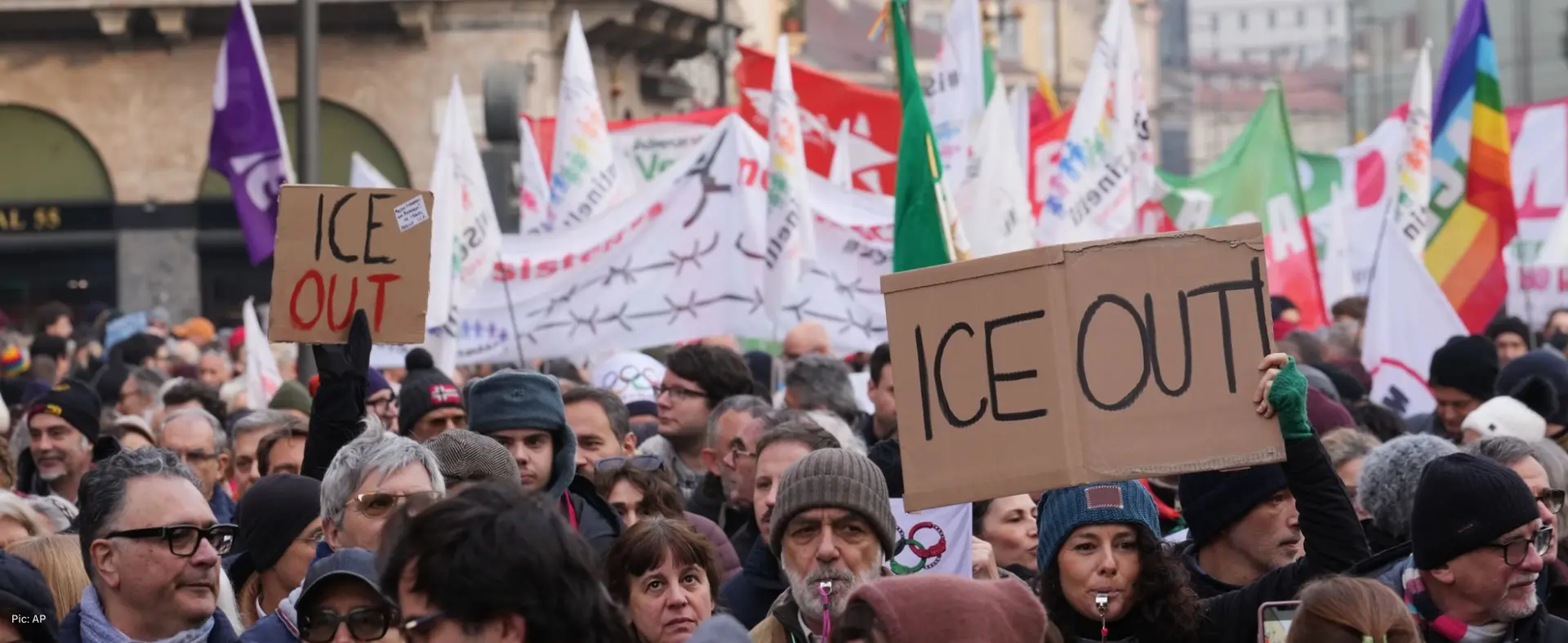 ICE not welcome in Europe: Italian liberals take a stand