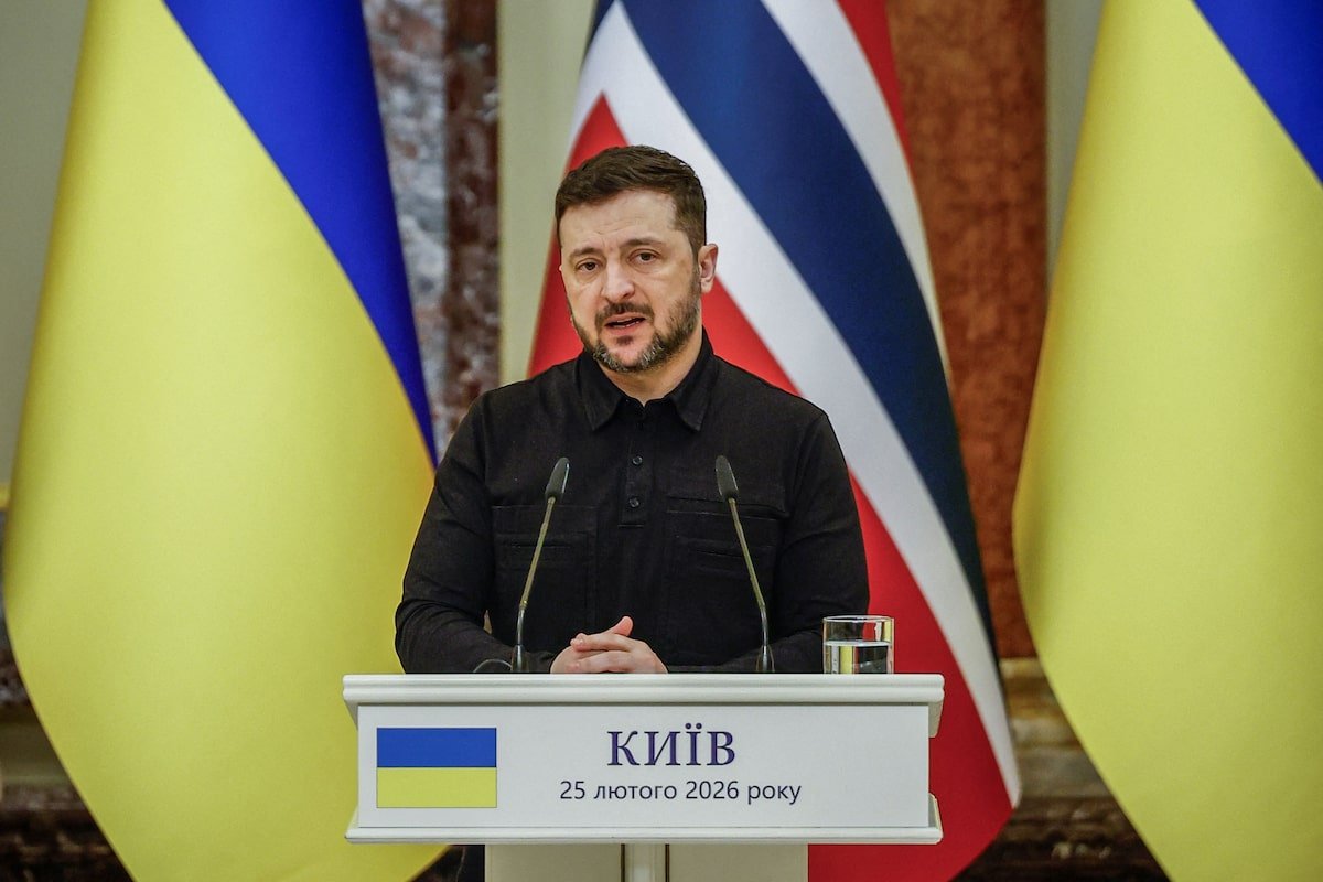 Ukraine peace talks should lead to leaders’ meeting in March, Zelensky says