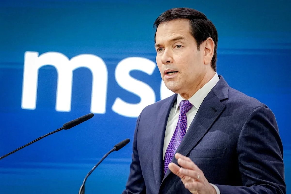 Rubio softens the tone but makes same demands of Europe