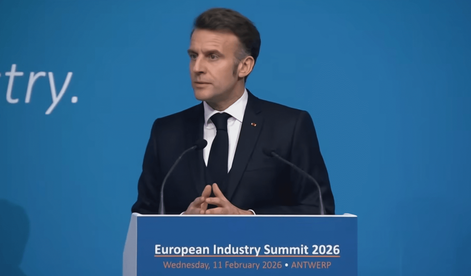 French President Emmanuel Macron
