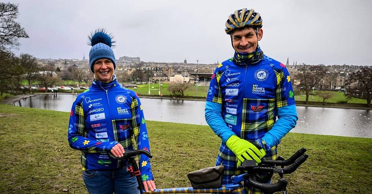Wife of Doddie Weir takes on 750-mile cycle to raise money for his charity