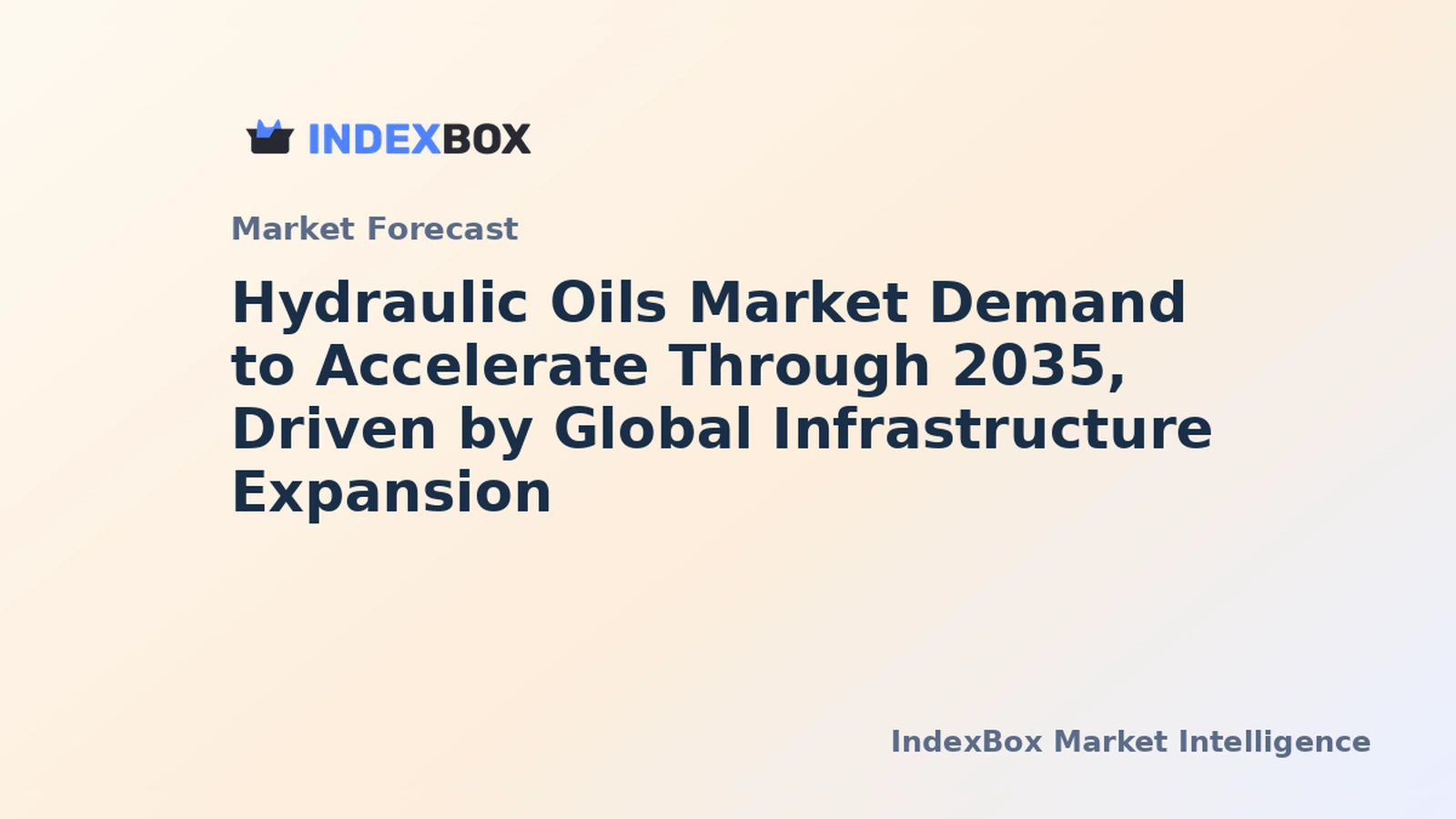 Hydraulic Oils Market Forecast Points Higher Toward 2035 Amid Industrial Modernization - News and Statistics
