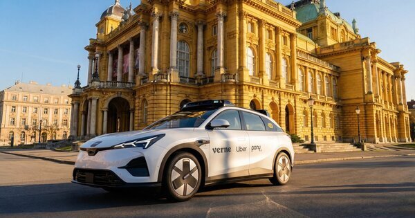 Uber teams with Pony.ai, Verne for robotaxis in Zagreb
