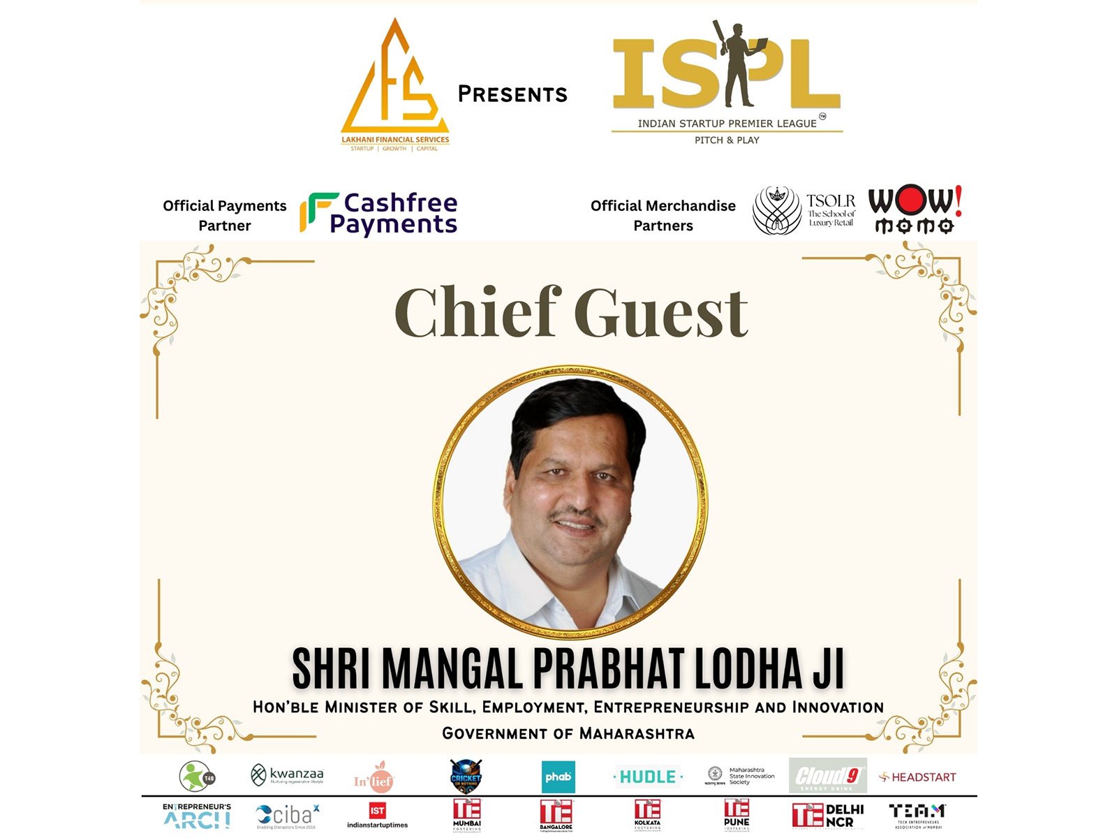 ISPL Hosts "Pitch & Play" Weekend in Mumbai; Minister Shri Mangal Prabhat Lodha to Attend as Chief Guest