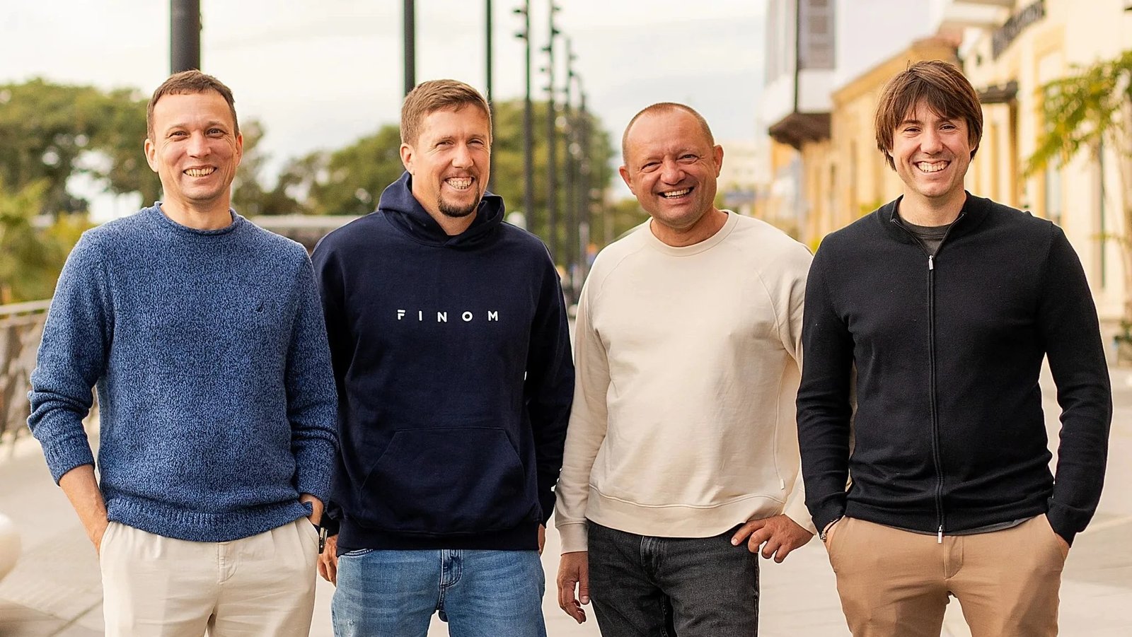 Gründerteam von Finom. © Finom