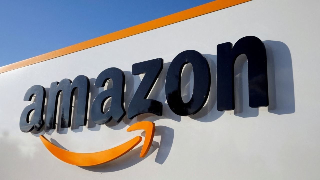 The logo of Amazon is seen at the company logistics centre in Boves, France, August 8, 2018. (Reuters File)
