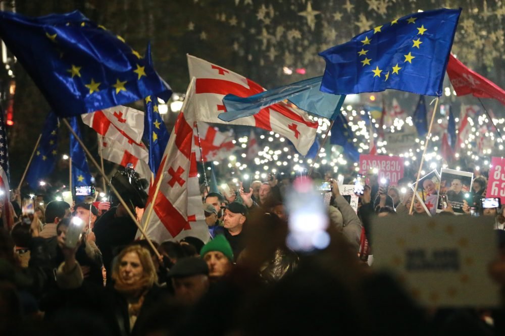 European Union Blocks Travel for Georgian Officials Over Protest Crackdown