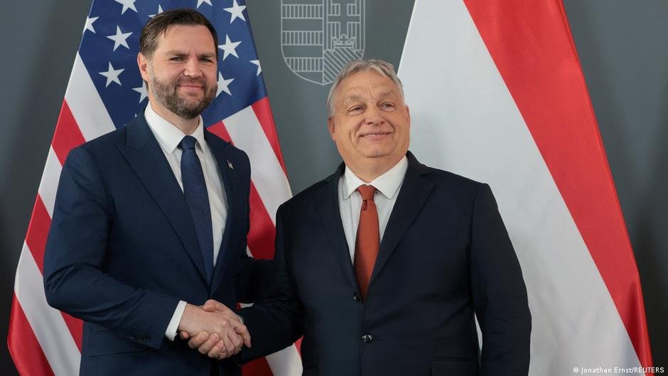 Vance targets EU while campaigning for Orban in Hungary
