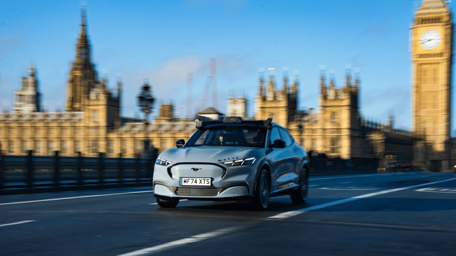 Wayve robotaxi system gets $1.5 billion in funding
