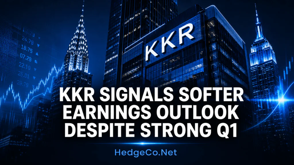 KKR Signals Softer Earnings Outlook Despite Strong Q1: