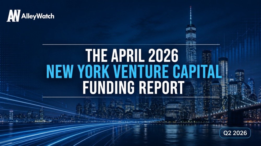 The AlleyWatch April 2026 New York Venture Capital Funding Report