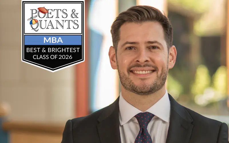 2026 Best & Brightest MBA: Steven Pillon, Cambridge Judge Business School