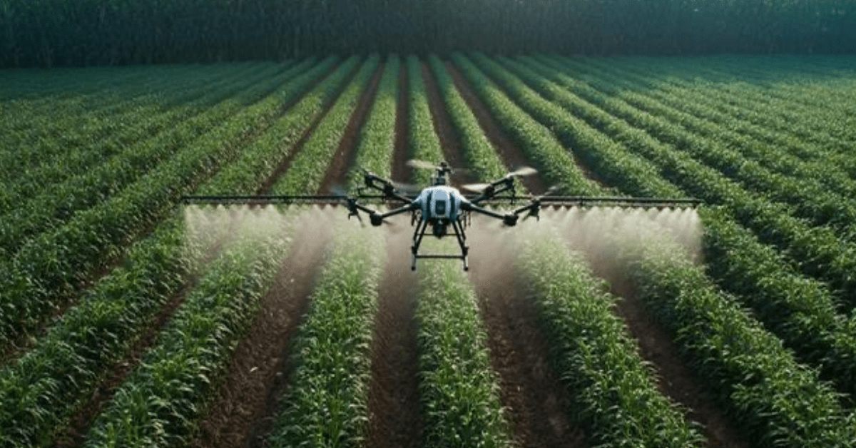Nigerian farmers working on farmland as agritech startups struggle to solve real farming problems in Nigeria.
