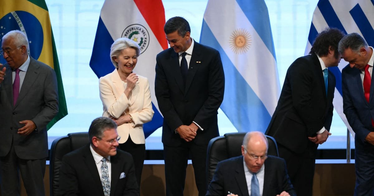 The EU-Mercosur deal takes effect — but the fight over it goes on – POLITICO