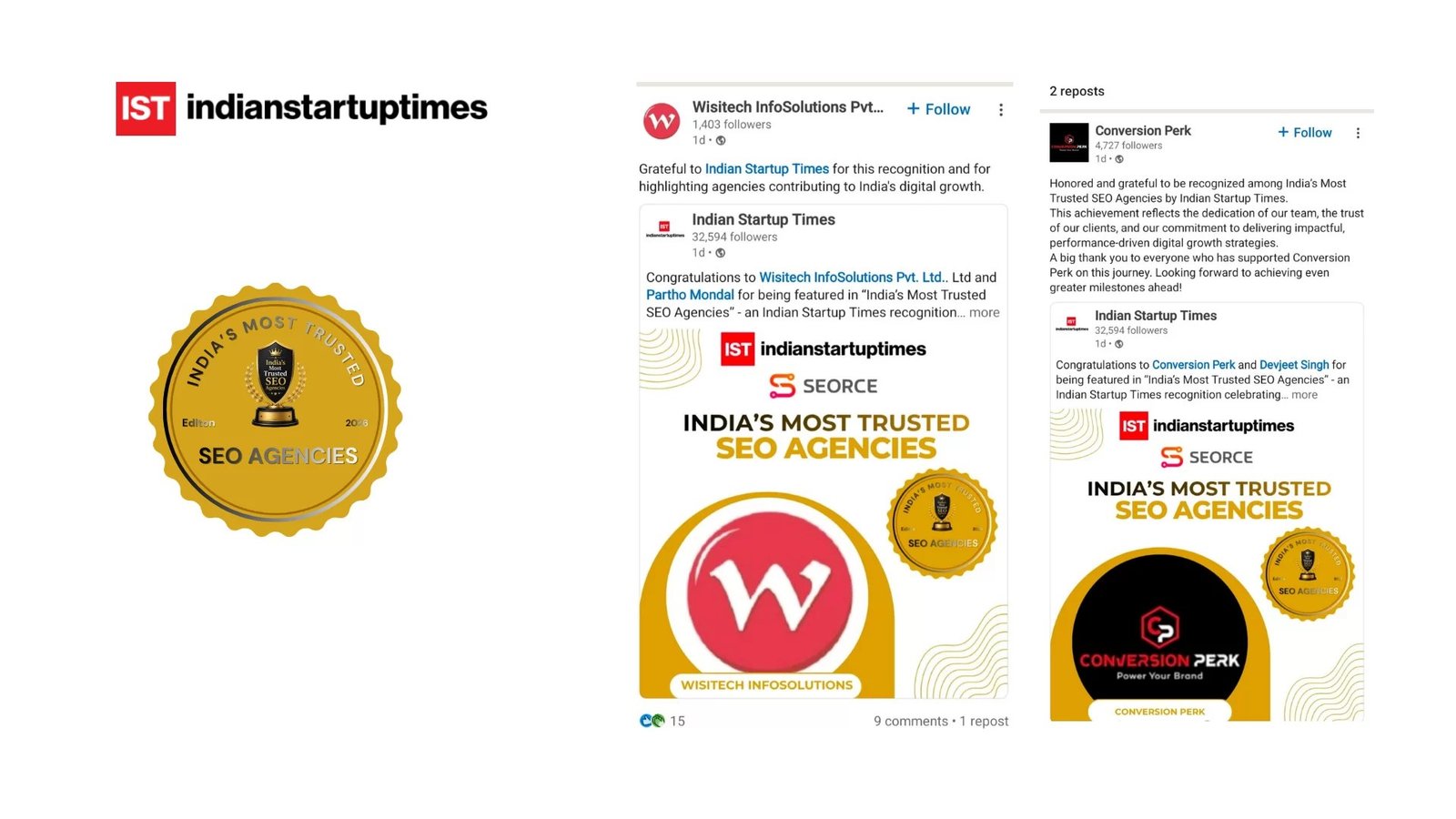 India’s Most Trusted SEO Agencies