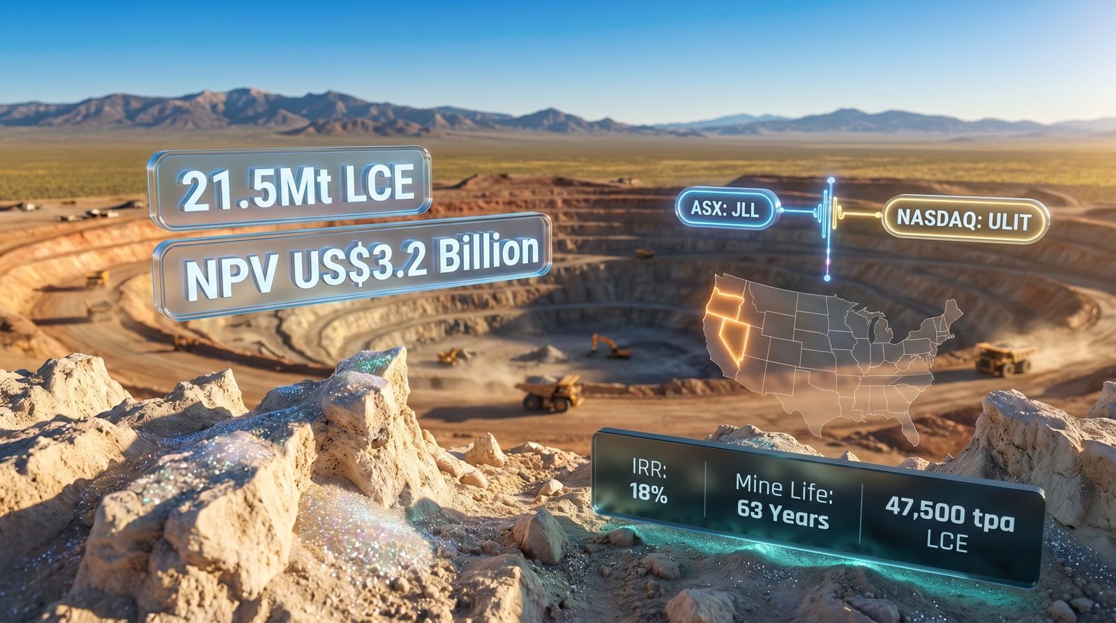 Jindalee Lithium Capital Raise & NASDAQ Listing 2026