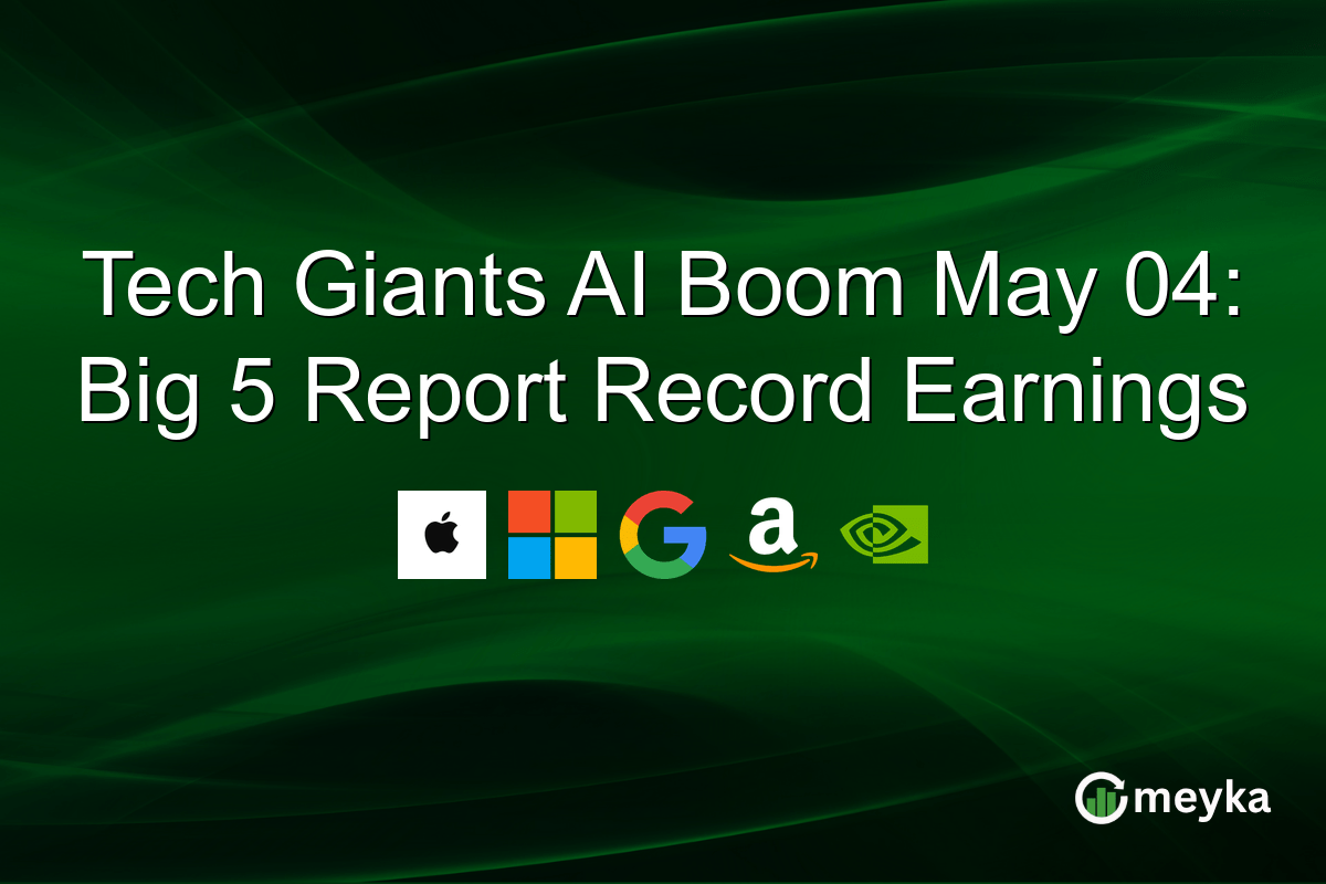 Tech Giants AI Boom May 04: Big 5 Report Record Earnings