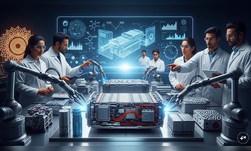 India and EU roll out ₹169 crore EV battery recycling programme for startups, universities