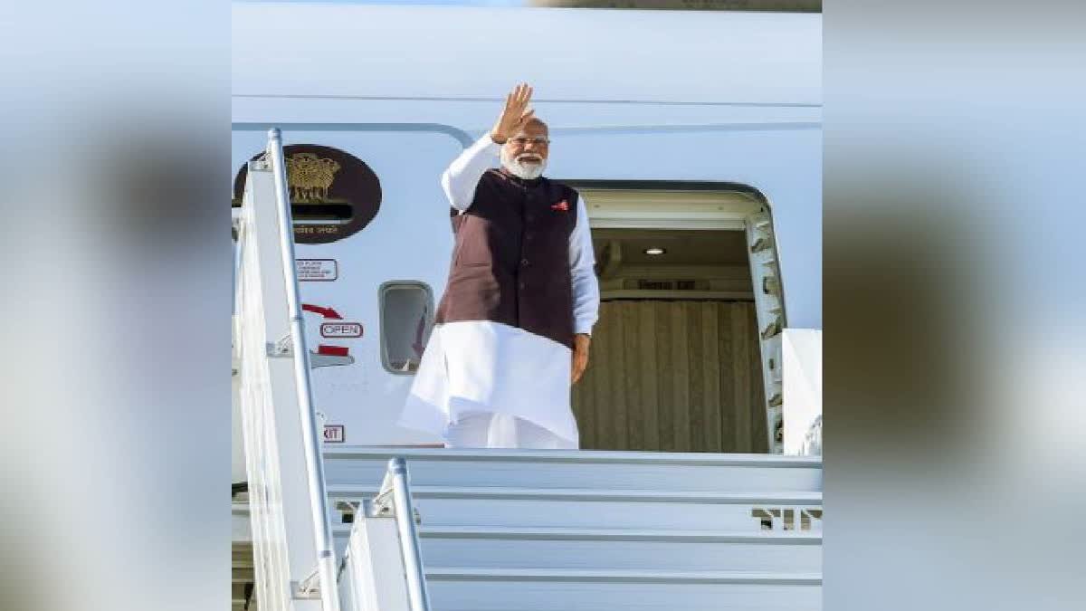 PM Modi Arrives In Slovakia For Second Leg Of His Two-Nation Visit