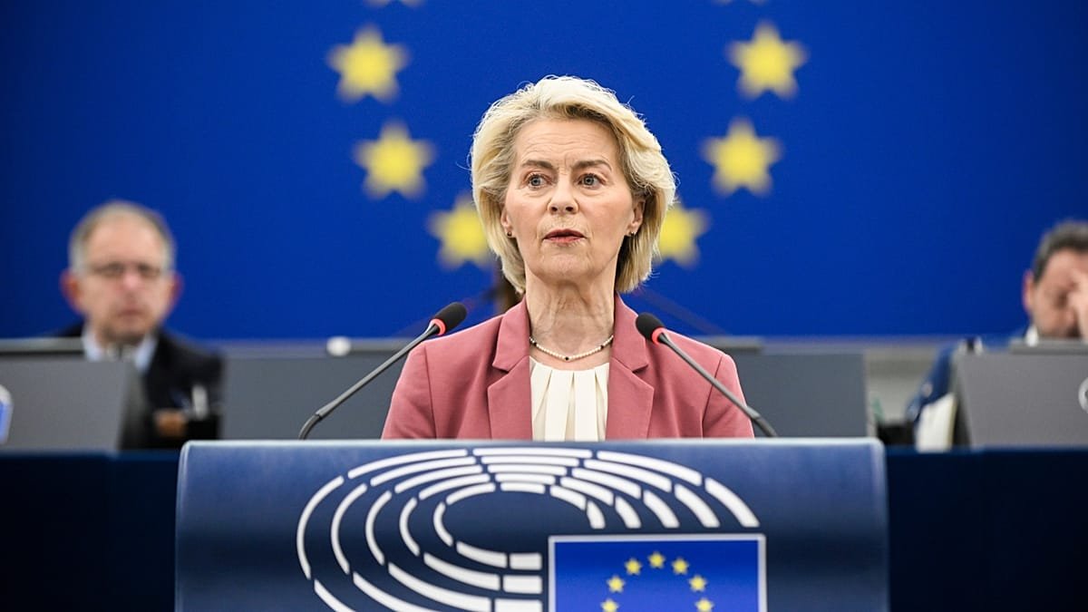 Romanian maritime drone explosion demonstrates Russian threat is increasing, von der Leyen says