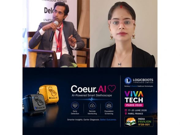 Business News | Logicboots Introduces Coeur.AI at VivaTech Paris 2026, Expanding Its Global Footprint Via Leading Startup Accelerators