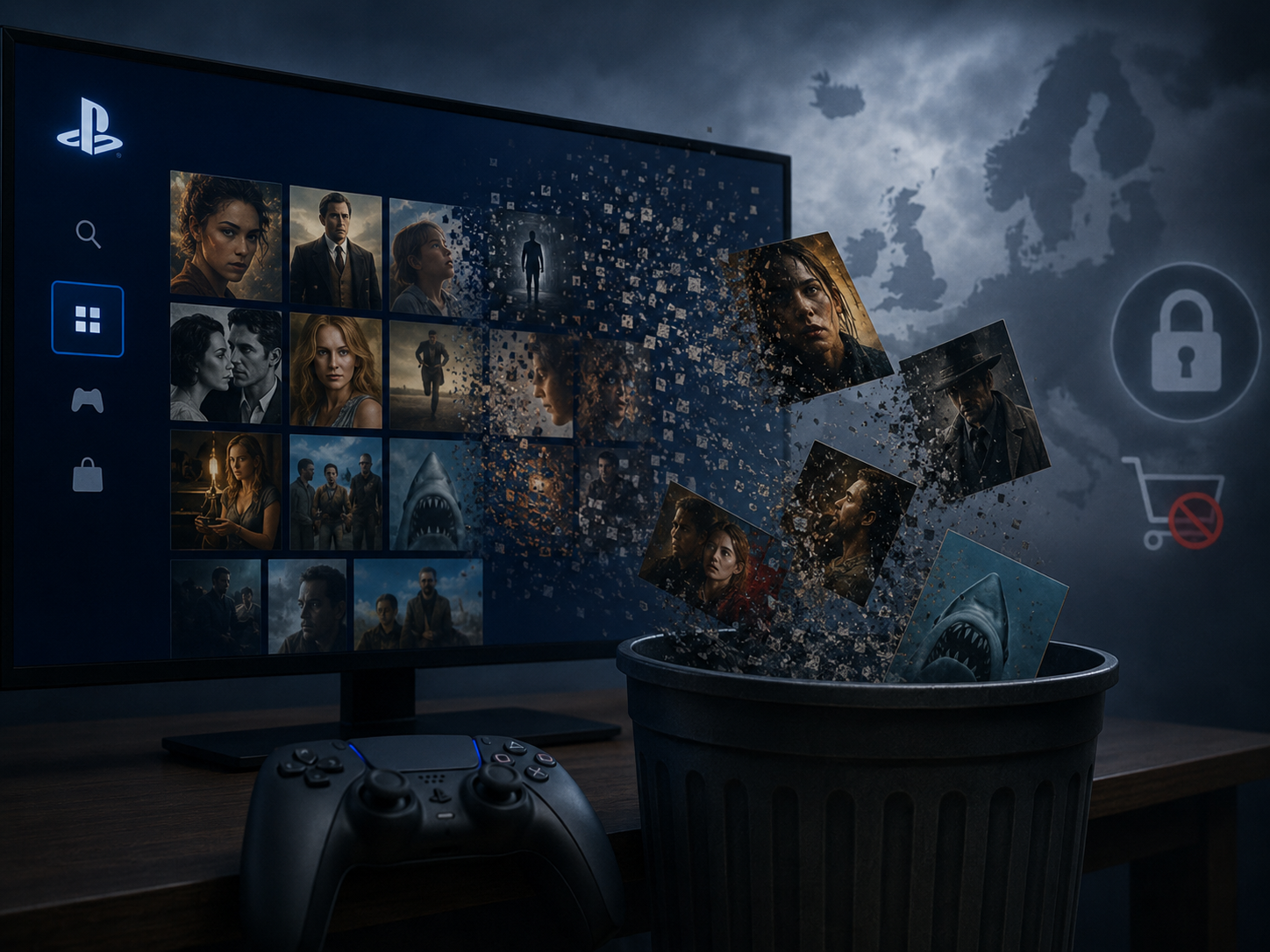 Playstation to wipe 551 films from customers’ accounts