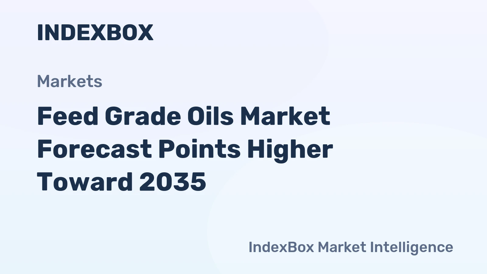 Feed Grade Oils Market Growth Outlook to 2035: Aquafeed, Omega-3 Demand, and Sustainability Trends Reshape Global Supply - News and Statistics