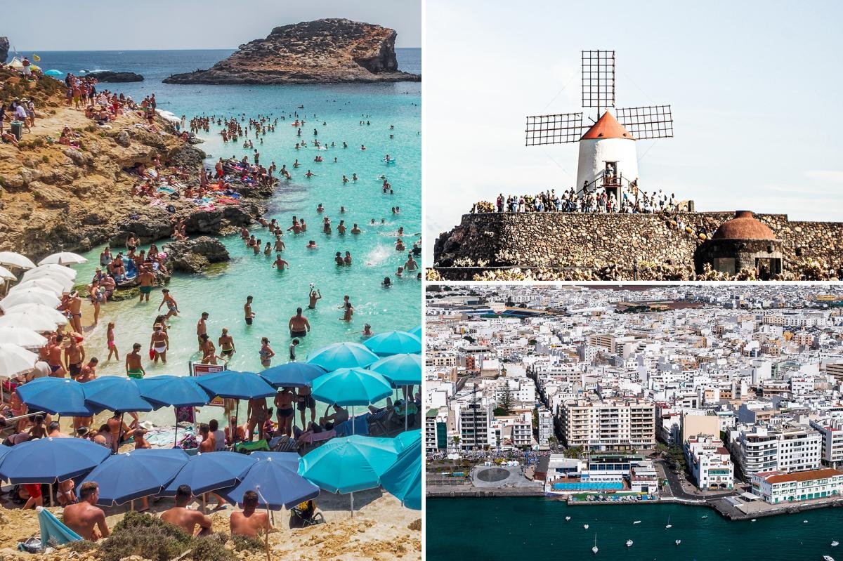 Europe's most overcrowded islands of 2026 ranked