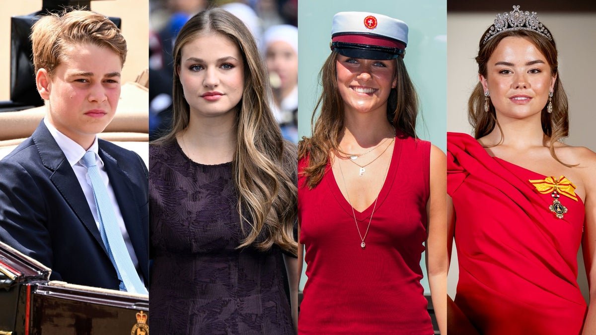 Princess Leonor, Prince George and Europe's future royals