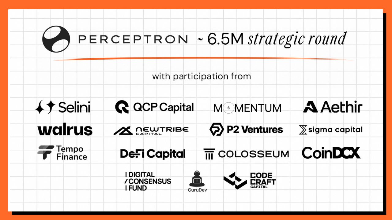Perceptron raises $6.5M to build decentralised AI data network