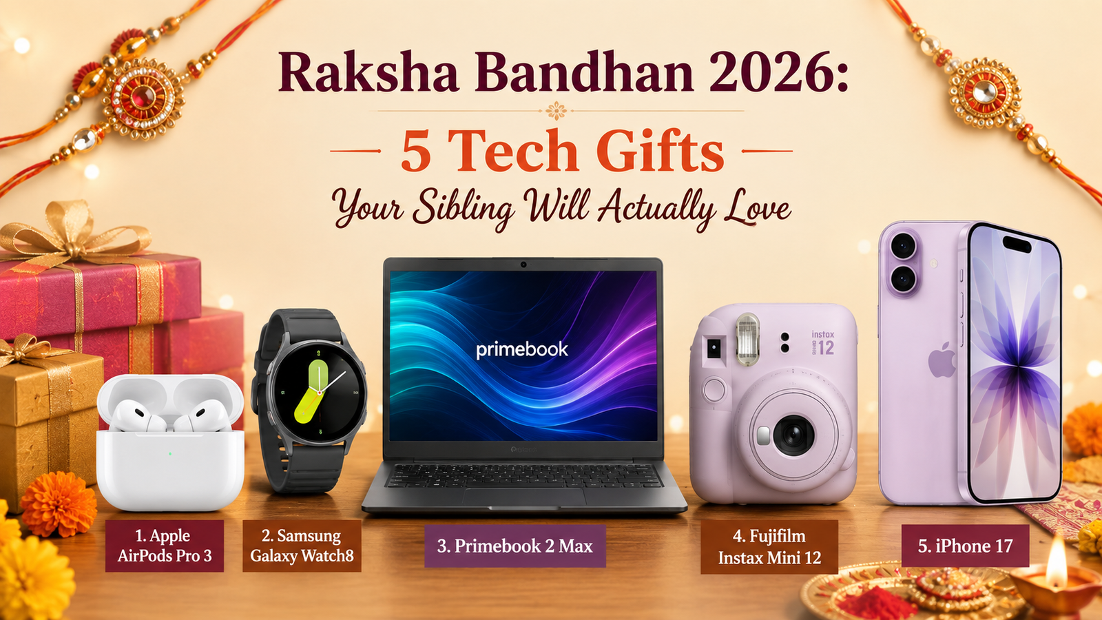 Raksha Bandhan 2026: 5 Tech Gifts Your Sibling Will Actually Love – IT Voice