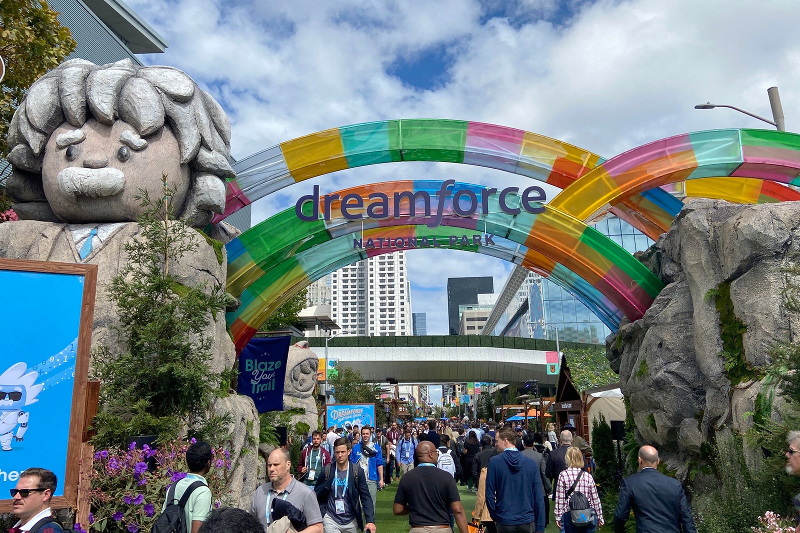 SF's Dreamforce tech conference is a warning of potential layoffs
